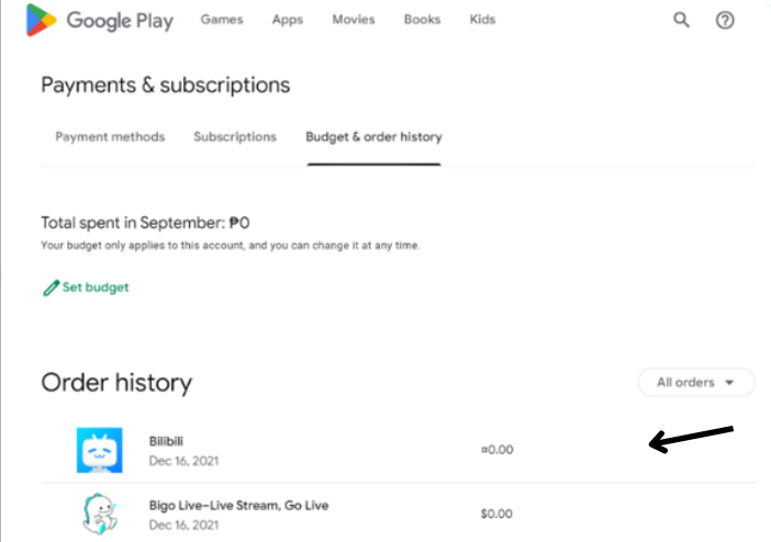 How to View Purchase History on Google Play Store