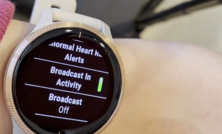 connect garmin watch to peloton