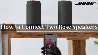 How to connect two Bose speakers