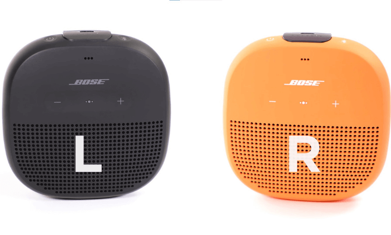Left and Right Bose speakers