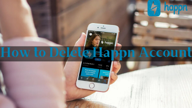 How to delete Happn account