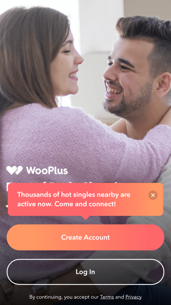Sign in to your WooPlus account
