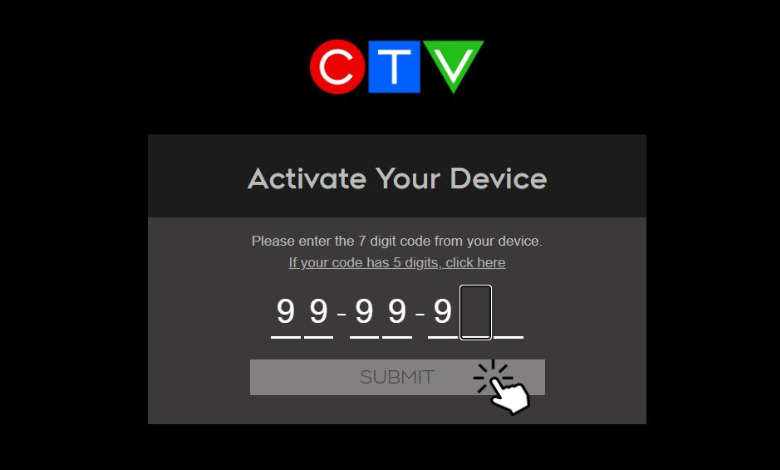 Enter the activation code to activate CTV on Firestick