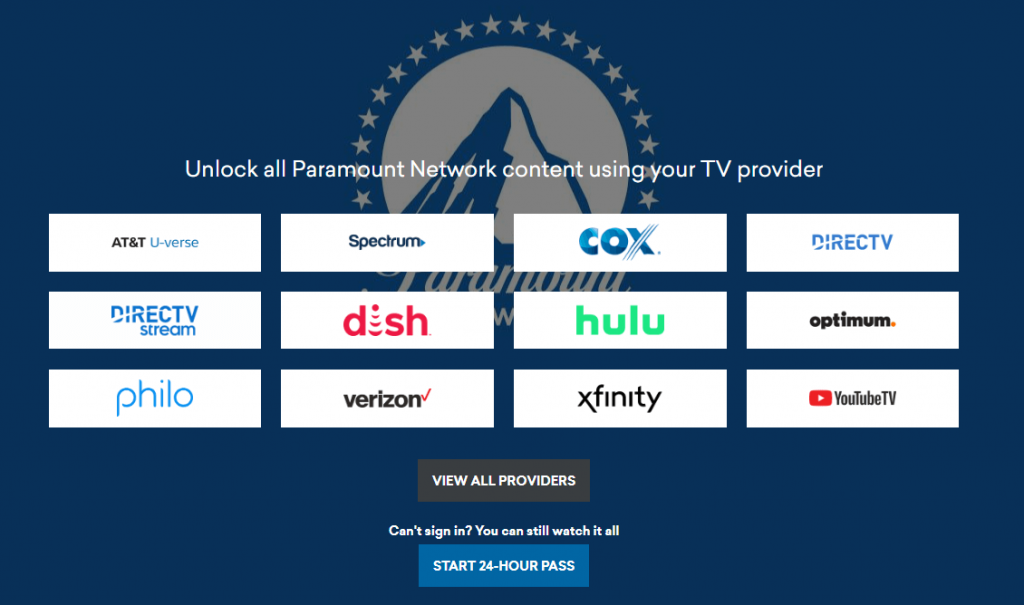 Activate Paramount Network on Apple TV