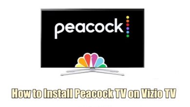 Peacock TV on Vizio TV