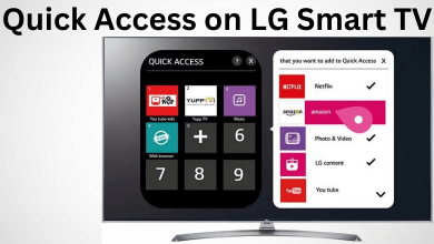 Quick Access on LG Smart TV