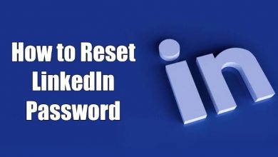 How to Reset LinkedIn Password