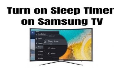 Sleep Timer on Samsung TV