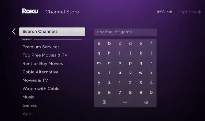 TNT on Roku