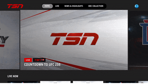 Start streaming TSN on Apple TV