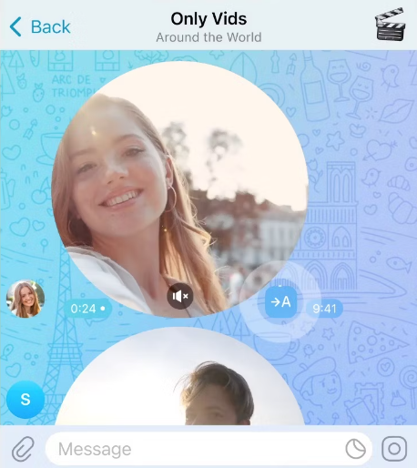 Telegram Vids