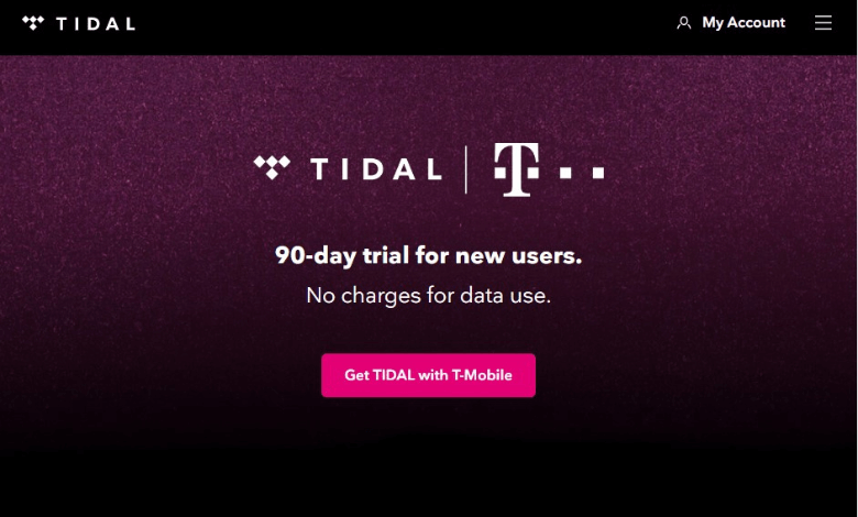 Get Tidal Free Trial with T-Mobile