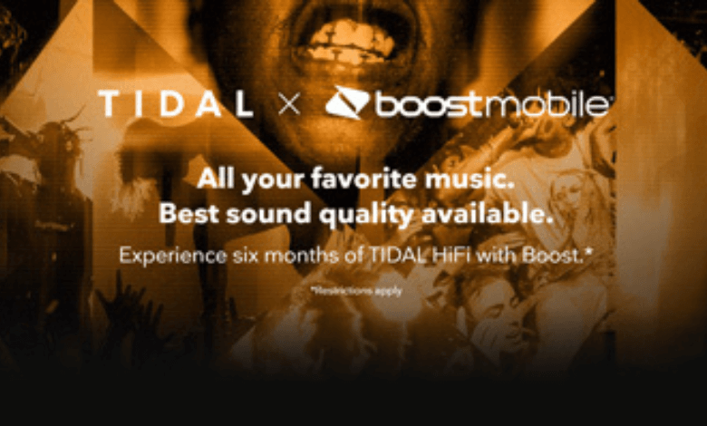 Get Tidal Free Trial with Boost Music