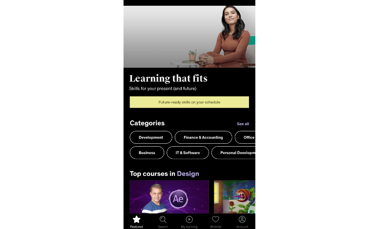 Udemy Dark Mode