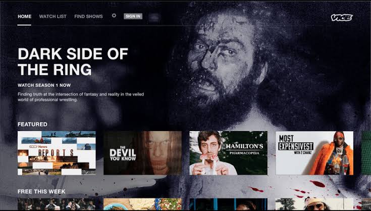 Watch Vice TV on your device