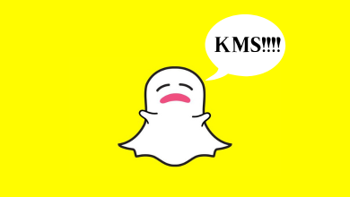 What does KMS means on Snapchat