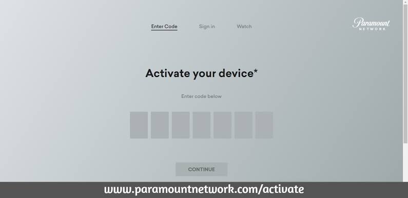 Activate Paramount+ Network 
