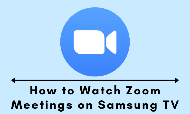 Zoom on Samsung TV