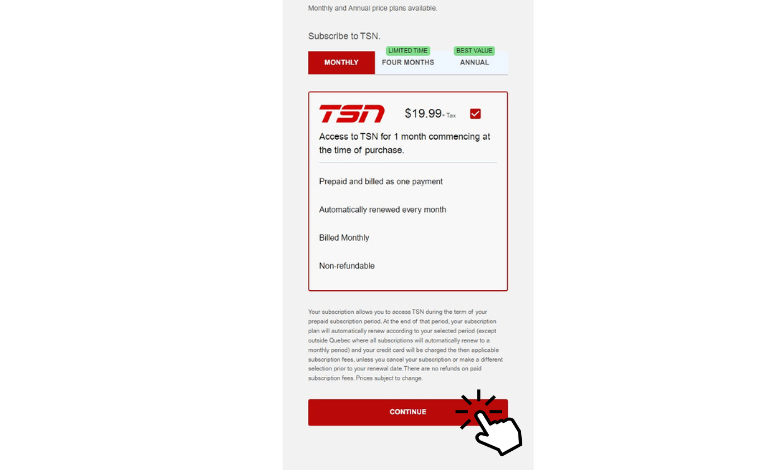 TSN Free Trial