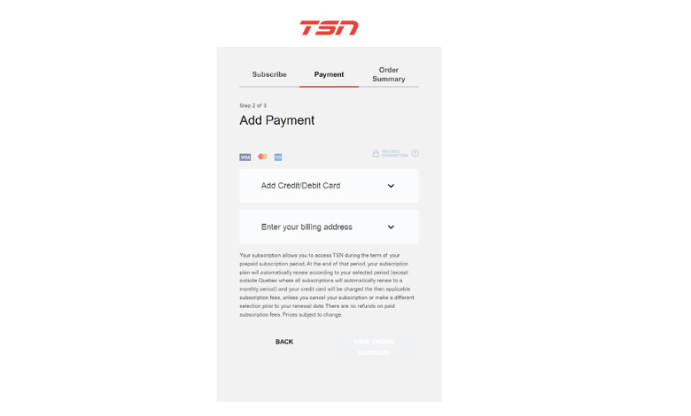 TSN Free Trial