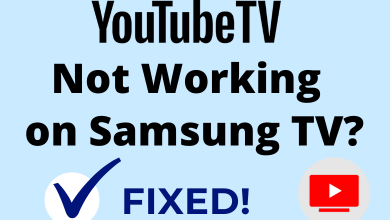 youtube tv not working on samsung tv