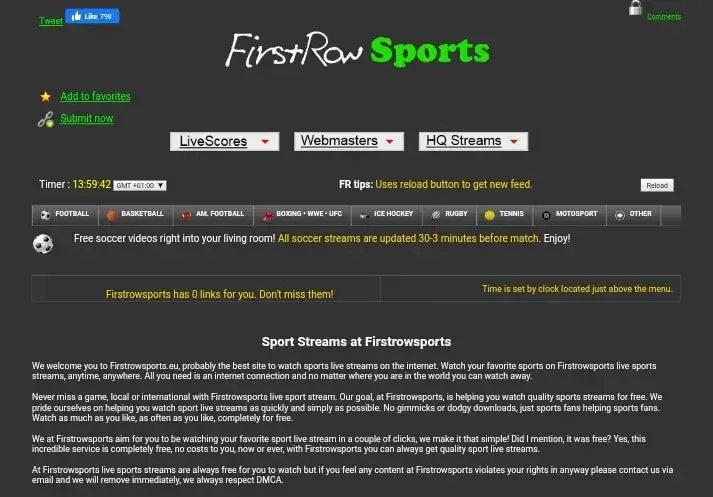BuffStream Alternatives - FirstRow Sports