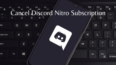 Cancel Discord Nitro