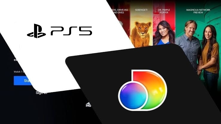 Discovery Plus on PS5