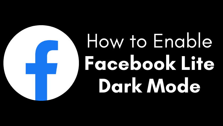 Facebook Lite Dark Mode