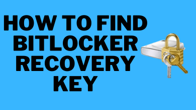 Find BitLocker Recovery Key