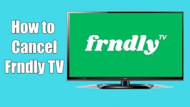 How to Cancel Frndly TV
