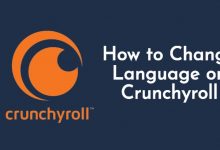 How to Change Language on Crunchyroll