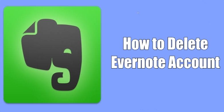How to Delete Evernote Account