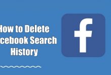 How to Delete Facebook Search History