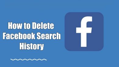 How to Delete Facebook Search History