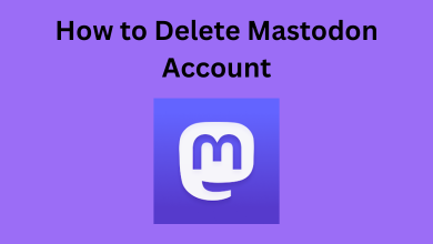 How to Delete Mastodon Account