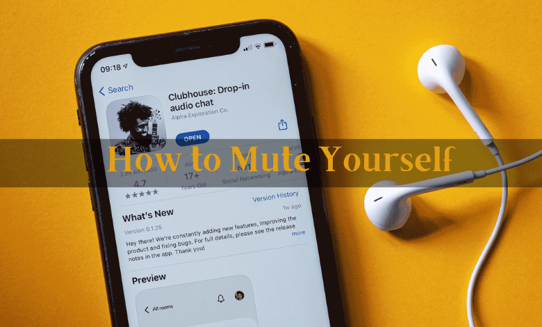 How to mute yourself on Clubhouse