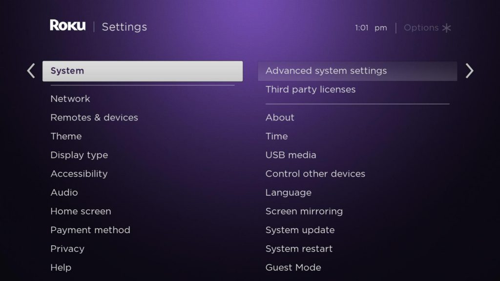 Choose Advanced System Settings