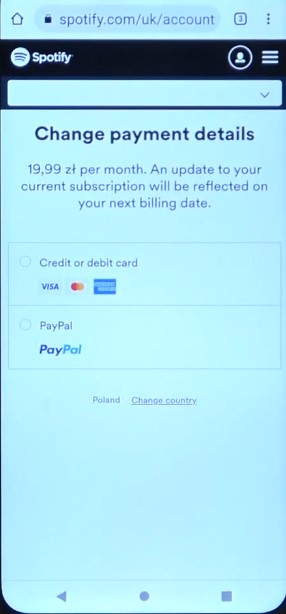 payment options