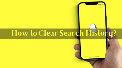 How to clear search history on Snapchat