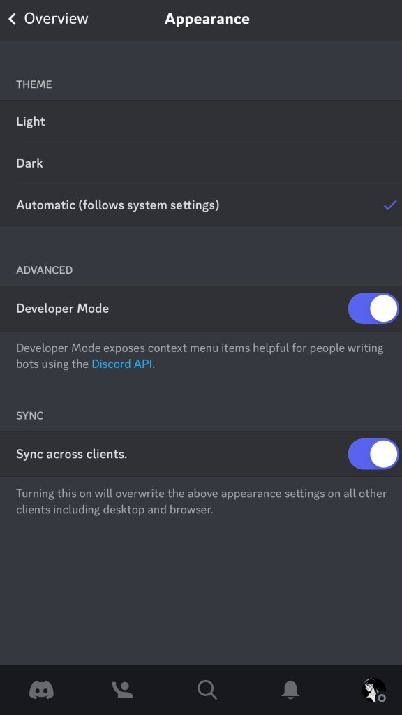 Enable Developer Mode