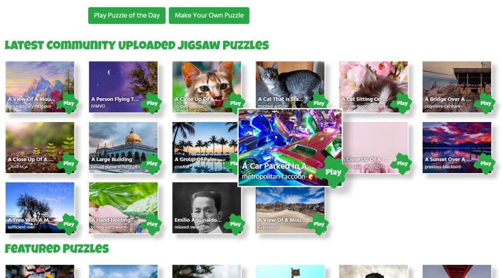 Best Online Jigsaw Puzzles