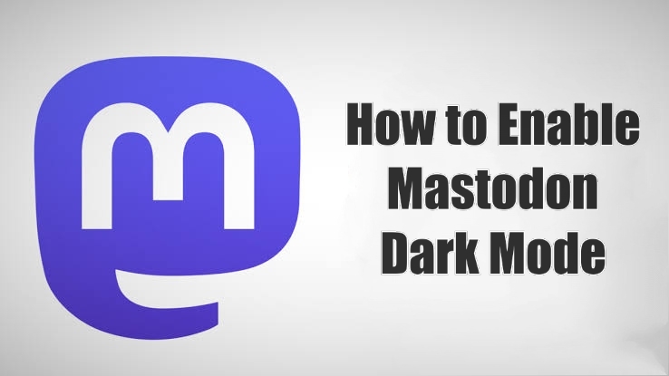 Mastodon Dark Mode