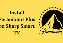 Paramount Plus Sharp TV