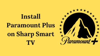 Paramount Plus Sharp TV