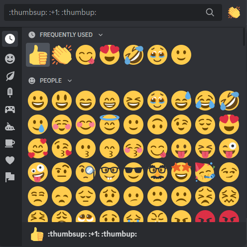 Choose the emoji to React to a Message on Discord