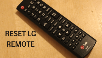 Reset LG TV Remote