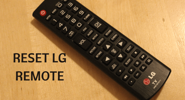 Reset LG TV Remote