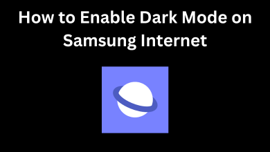Samsung Internet Dark Mode