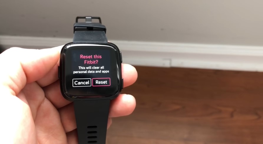 Hit Reset on Fitbit Versa